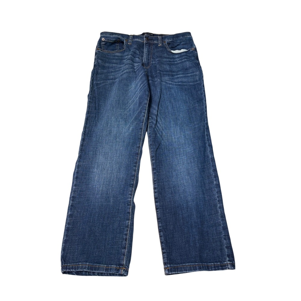 Lucky Brand 221 Straight Leg Jeans Blue Denim Mens 33x28 7MP10298